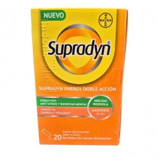 Supradyn Energy Double Action 20 bruisende zakjes