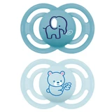 MAM Pacifier Perfect Silicone +16M Blue 2u