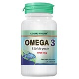 Omega 3 Öl über 1005 mg Natürlich, 30 Kapseln, Cosmopharm