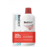 Bexident PACK Gingival Adjuvant Gum Treatment Mouthwash 500 ml + Toothpaste 75ml