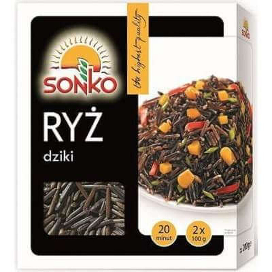 Orez sălbatic, 2 x 100 gr, Risana