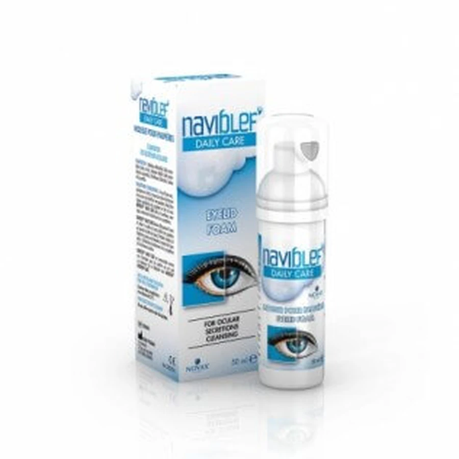 Naviblef Spumă de îngrijire zilnică 50ml