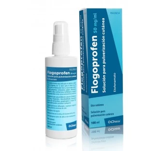 FLOGOPROFEN 50 MG/ML TOPICAL SOLUTION 100 ML
