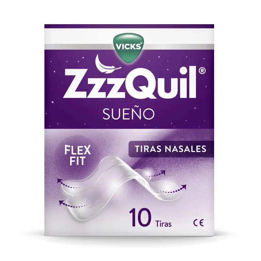 Vicks Zzzquil Schlaf 10 Nasenstrips