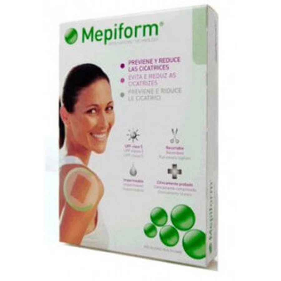 Mepiform Silicone 4x30, 5 pleisters