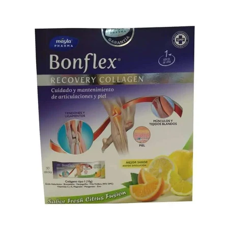 Bonflex Recovery Kollagen 30sticks Frische Zitrus Fusion