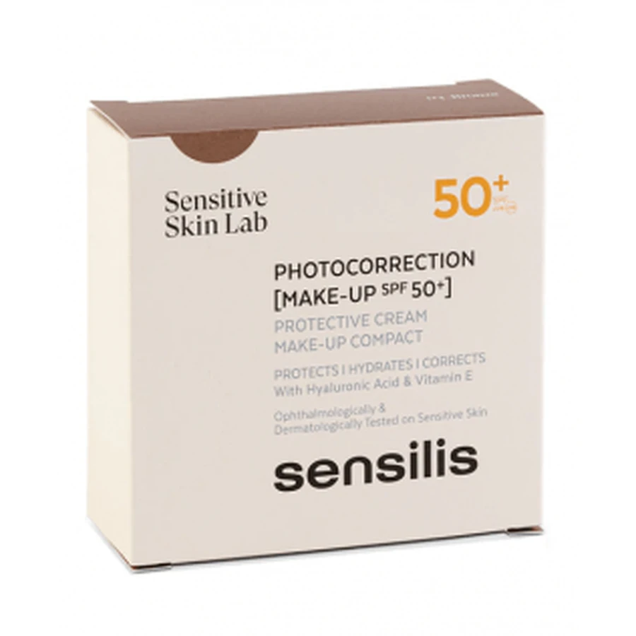 Sensilis Gevoelige Huid Lab Compact SPF50+ Naturel 01 10g