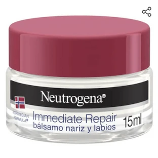 Neutrogena onmiddellijke reparatiebalsem voor neus en lippen,15 g