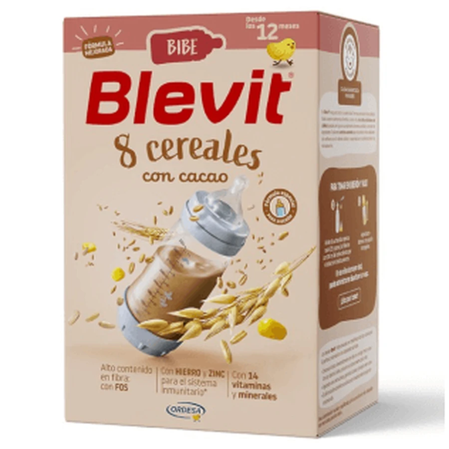 Blevit Bibe 8 Cereales y cacao 500g