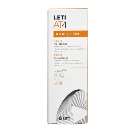 Leti AT4 Facial Atopic and/or Dry Skin, 50ml
