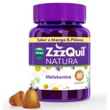 Vicks ZzzQuil Natura 30 Gummies Mango and Banana