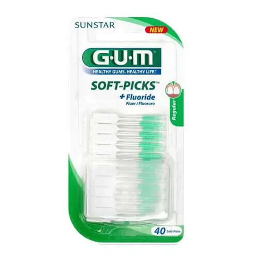 GUM Soft Picks 632 REGULAR 40 pcs.