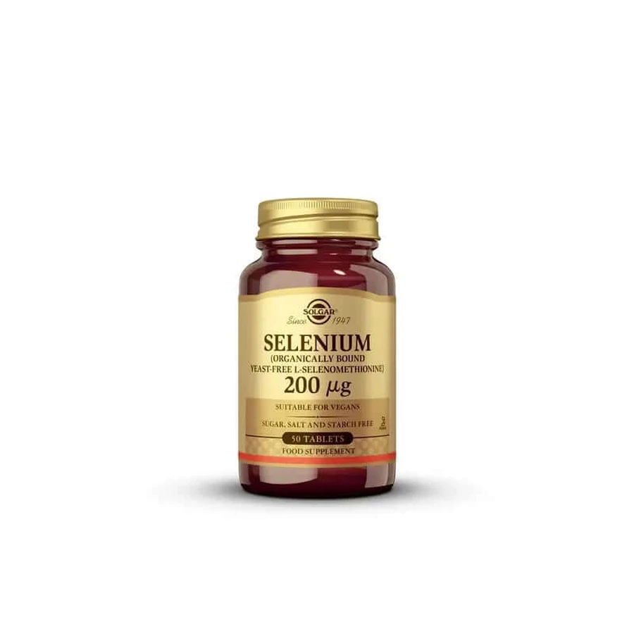 Solgar Selenium 200mg 50 caps