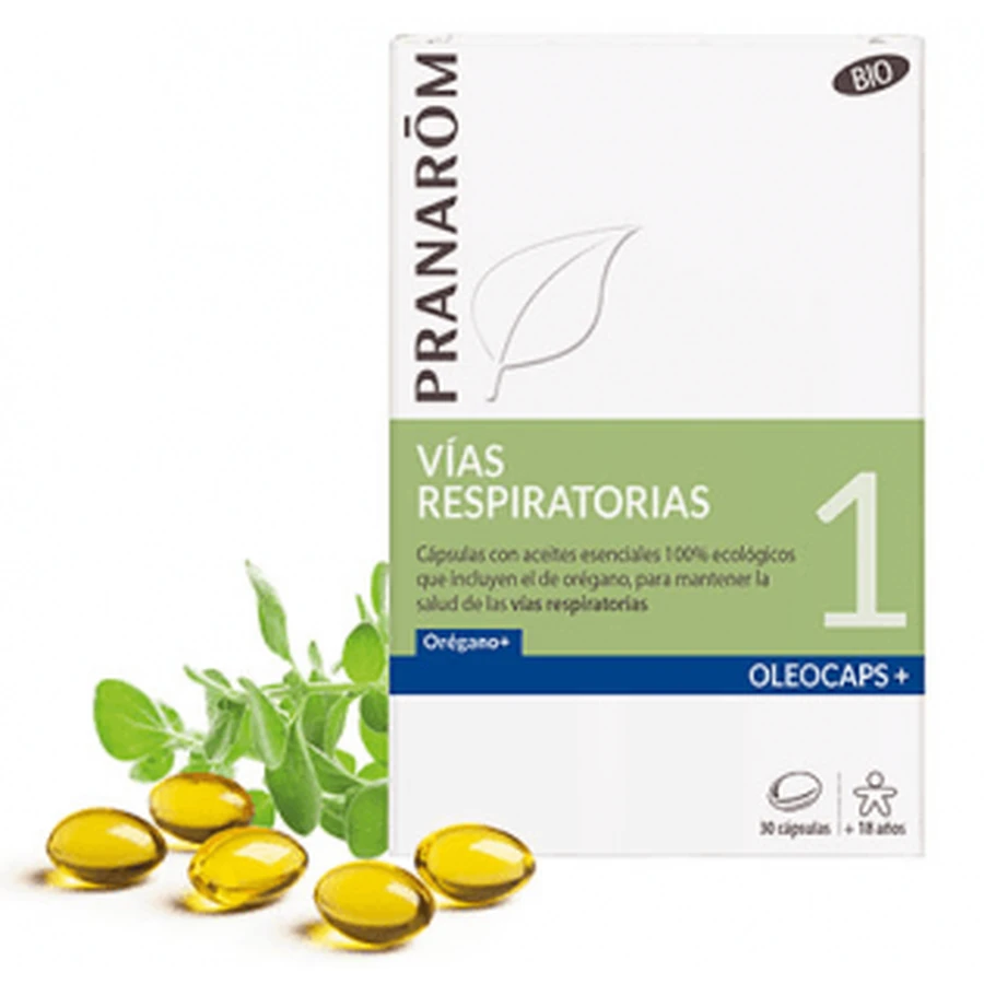 Pranarom Oleocaps 1 Tractul respirator, 30 capsule