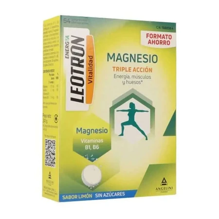 Angelini Leotron Magnesio 54 Comprimidos Efervescentes