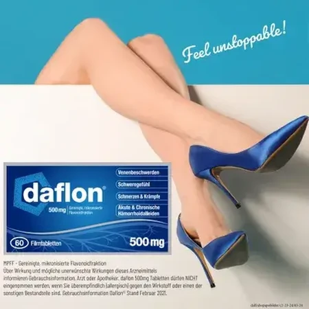 DAFLON 500 500 mg, 60 Filmtabletten