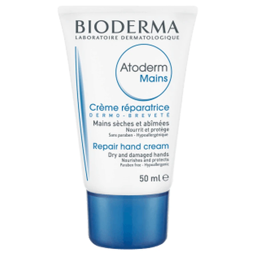 Bioderma Atoderm Crème pour les mains, 50ml