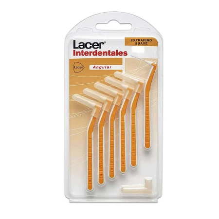 Lacer Interdentales Extrafino Suave Angular 6 uds