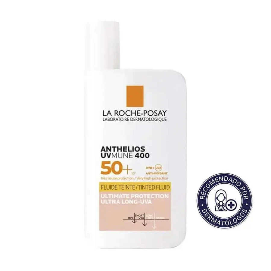 La Roche Posay Anthelios UVMUNE 400 Unsichtbares Fluid COLOUR SPF 50+, 50 ml