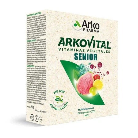 Arko Vital PuraEnergia Senior 50+ , 60 capsulas