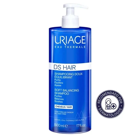 Uriage DS Gentle Hair Adjusting Shampoo 500ml