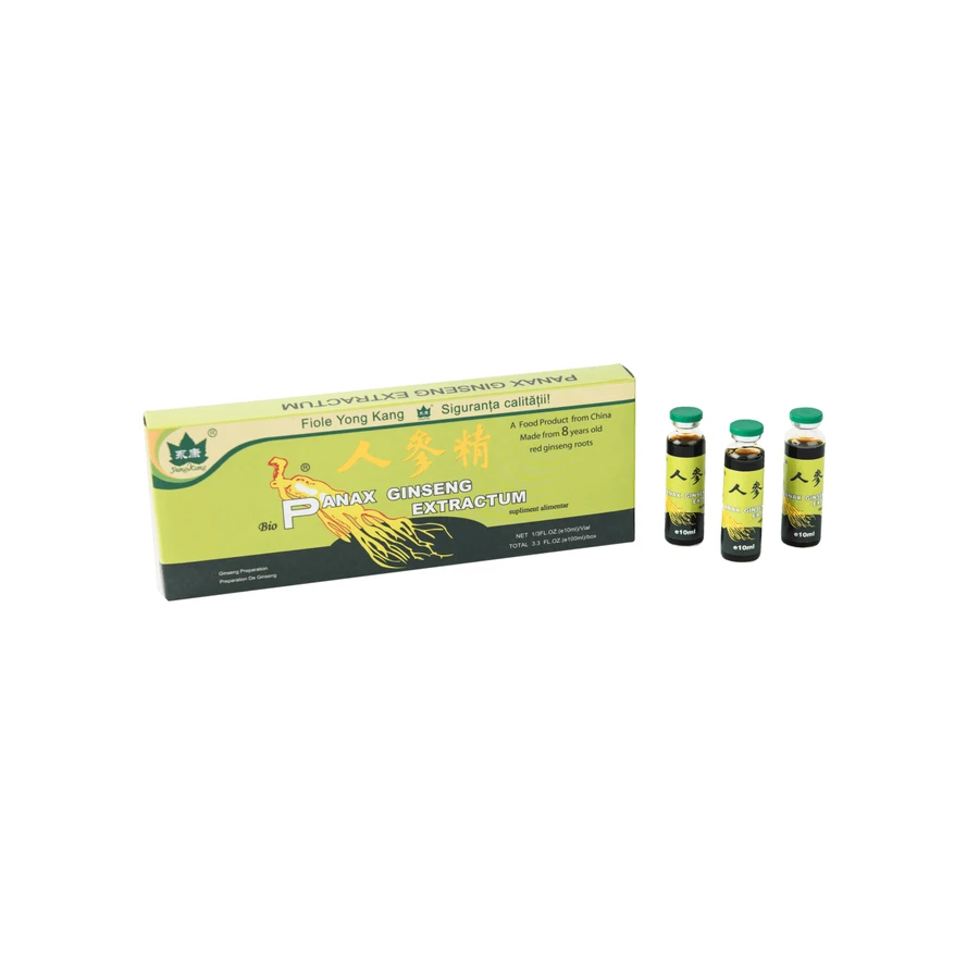 Panax Ginseng Extractum, 10 phials x 10 ml, Sanye Intercom
