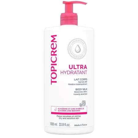 Topicrem Ultra Moisturising Body Milk 1000 ml