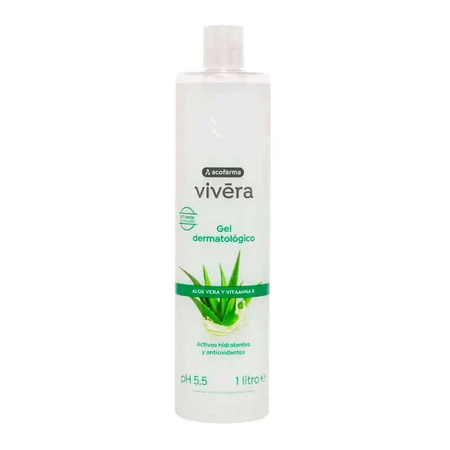 Acofarma Vivera Aloe Vera and Vitamin E Gel 1L