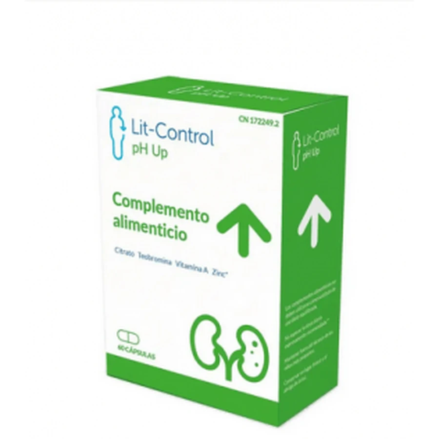 Lit Control PH Up 60 capsulas