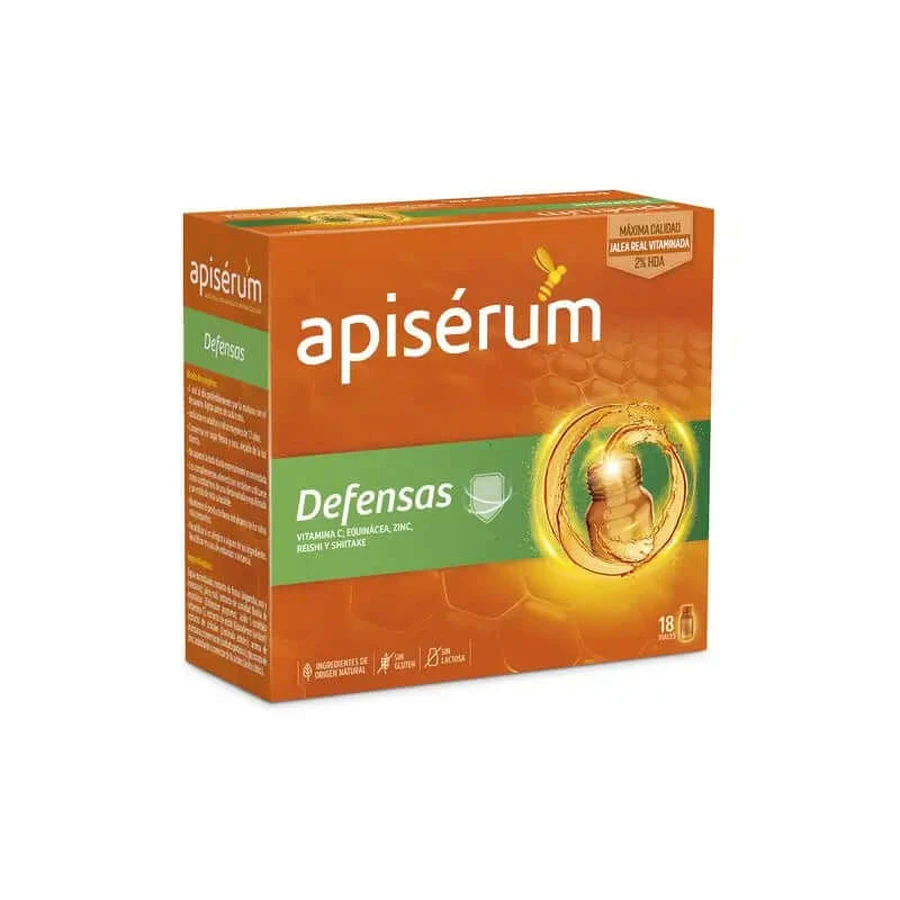 Apiserum Verdedigingen 18 drinkbare flesjes