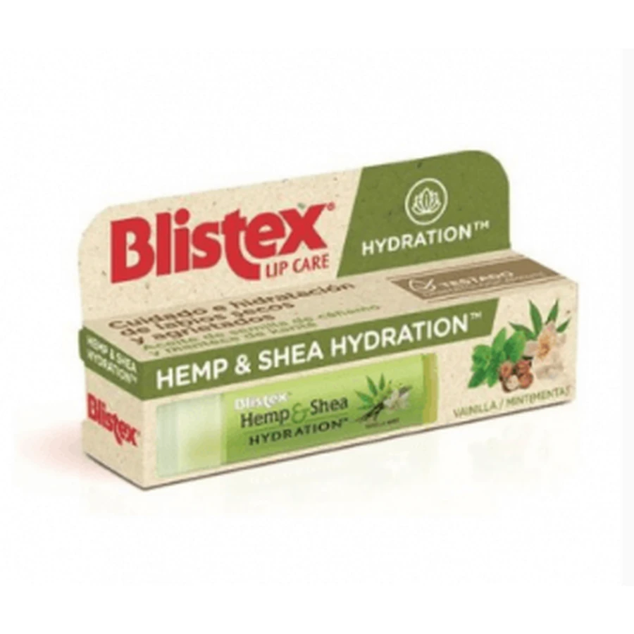 Blistex Canapa e Karitè Vaniglia Sapore di Menta 4,25g