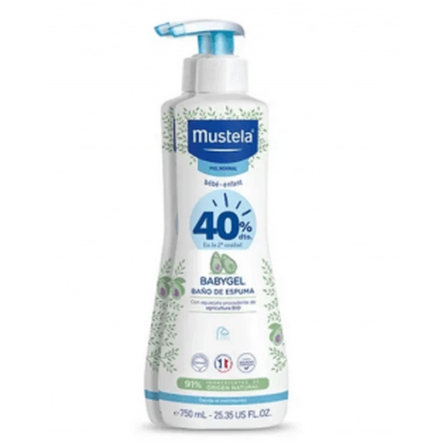Mustela DUPLO BabyGel 2X750ml