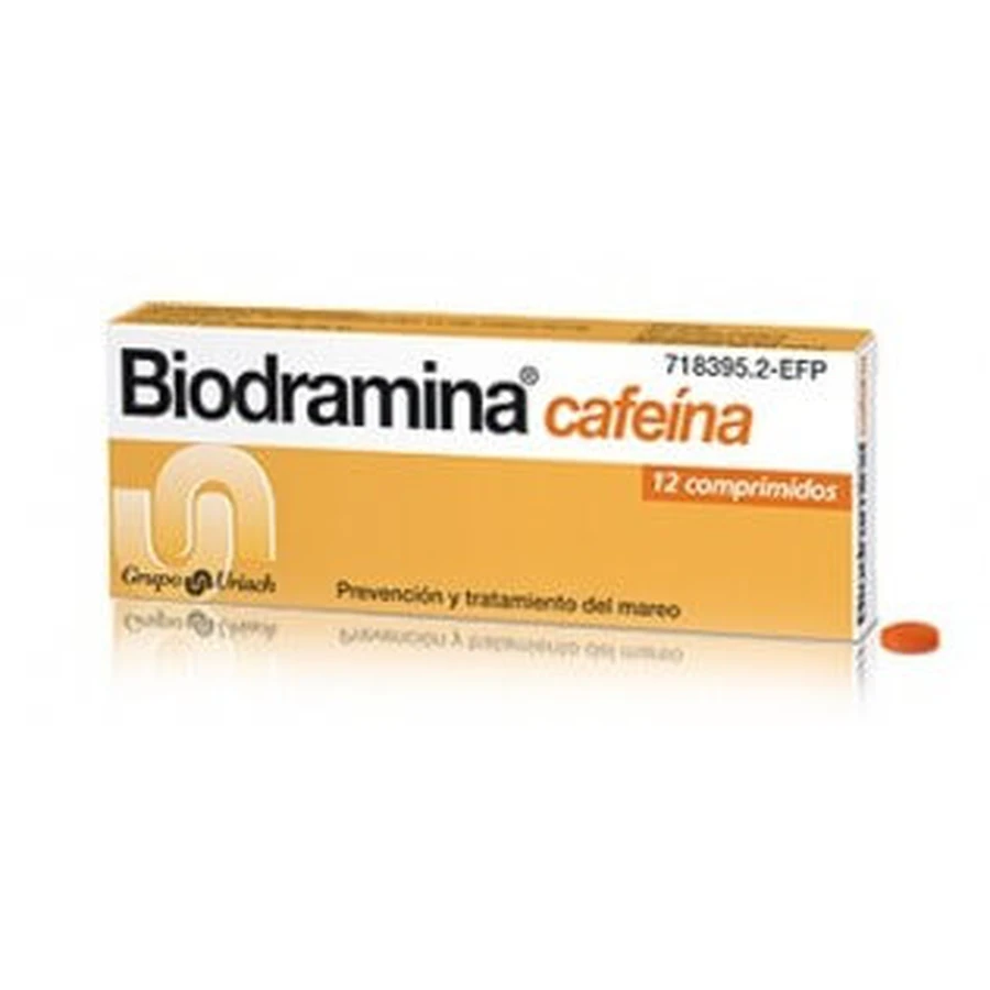BIODRAMINA CAFEINA 4 COMPRIMIDOS