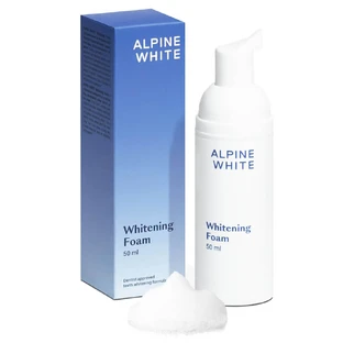 Alpine White Whitening, witmakend tandreinigingsschuim, 50 ml