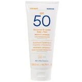Korres Joghurt, schützende Emulsion für Körper und Gesicht, SPF 50, 200 ml