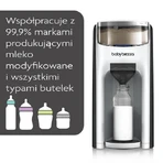 Baby Brezza Formula Pro Advanced, milk maker, white and black