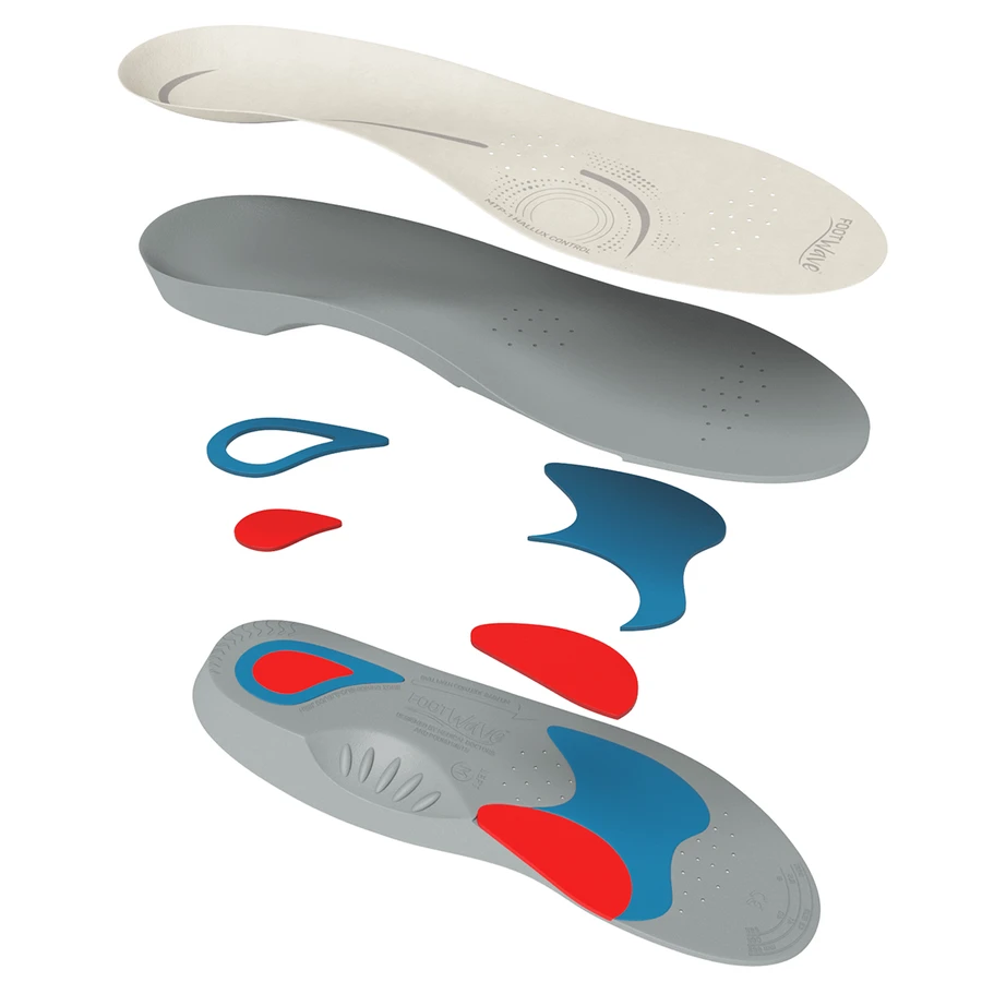 FootWave Hallux, dynamische orthopädische Einlagen, Large, 44-45, 1 Paar