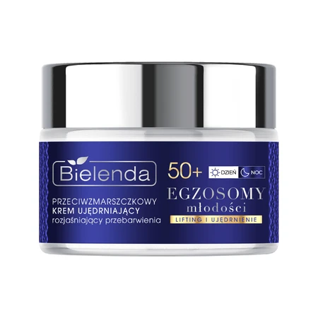 Bielenda Exosomes of Youth 50+, anti-wrinkle firming cream, brightening hyperpigmentation, 50 ml