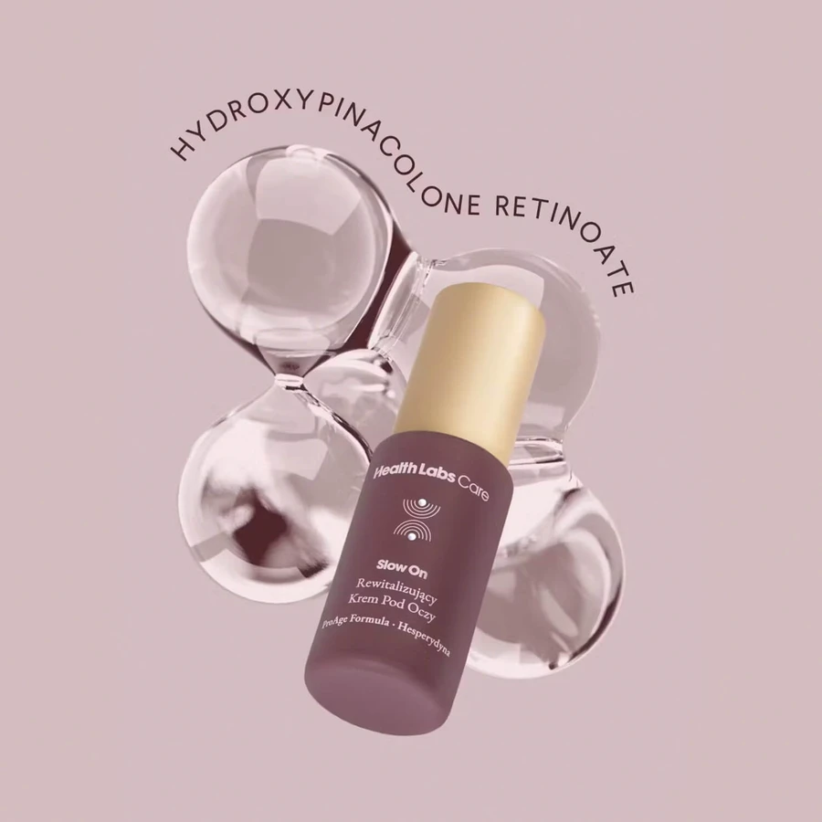 Health Labs Slow On, Crème revitalisante pour les yeux, 15 ml EMBALLAGE CONTAMINE