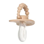 Luu Kids, suzetă, poziționare, silicon, Cookie Beige, 3-6 luni, 1 buc