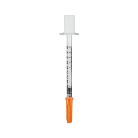 Jeringas de insulina Pic Solution 0,5 ml con aguja 31G (0,25 mm) x 8 mm, 100 unidades