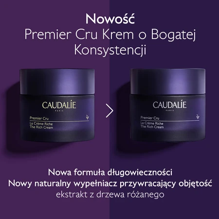 Caudalie Premier Cru, rijke textuur gezichtscrème, navulling, 50 ml
