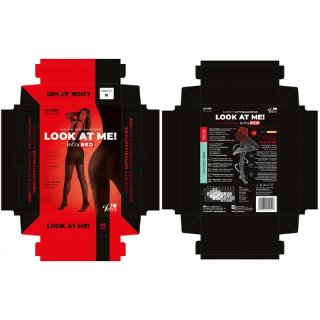 Veera Look at Me infraRED, anti-cellulitis panty, make-up, maat M