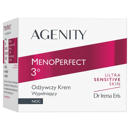 Agenity 3° MenoPerfect, nourishing filling night cream, 50 ml