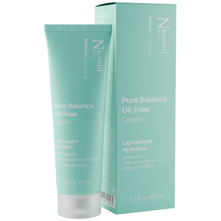 Nacomi Next Level, crème hydratante Pure Balance, 40 ml