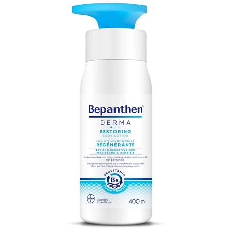 Bepanthen Derma Restoring, loțiune de corp hidratantă și revitalizantă, 400 ml
