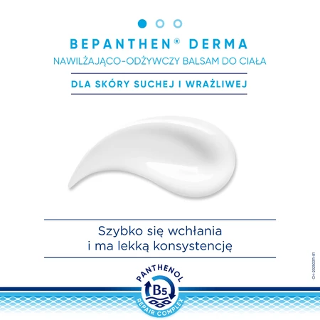 Bepanthen Derma Restoring, loțiune de corp hidratantă și revitalizantă, 400 ml