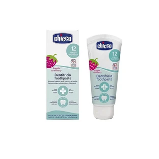 Strawberry flavoured toothpaste, +12 months, 50 ml, Chicco