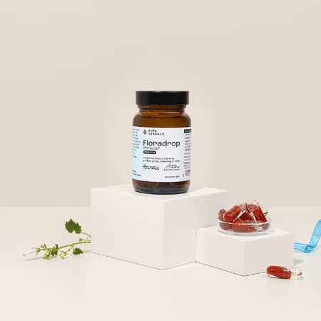 Aura Herbals Floradrop inmune, probiótico, 20 cápsulas