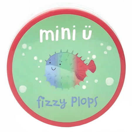 Mini U Fizzy Plops, bunte Badetabletten für Kinder, 40 x 3 g
